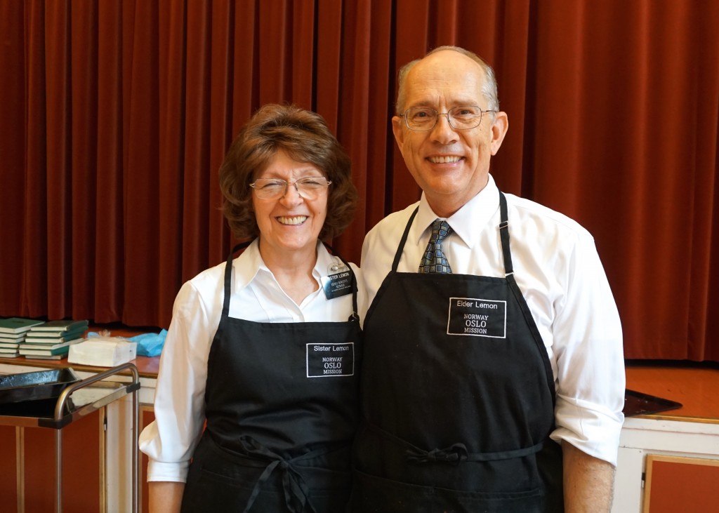 Brother and Sister Lemmon provided our wonderful lunch! 